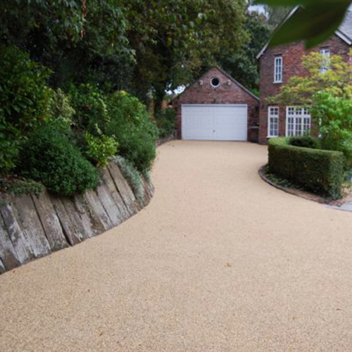 resin bound aggregate system